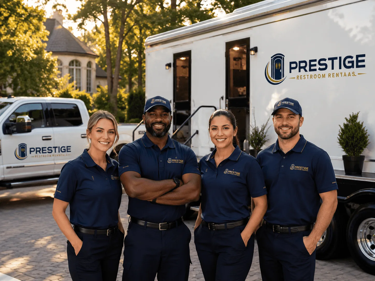 Trusted Luxury Portable Restrooms company in Trufant, MI